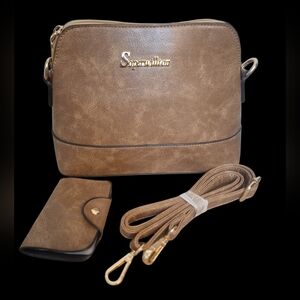 Soperwillton Crossbody Bag With Card Holder